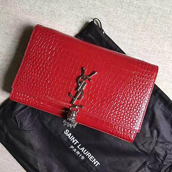 YSL Monogram Kate Bag With Leather Tassel 4966