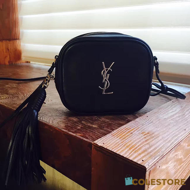 YSL Monogram Blogger Black 5122 - 1