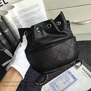 Chanels Gabrielle Purse Black A98787 VS05204 - 6