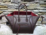 Celine Leather Luggage Phantom - 2