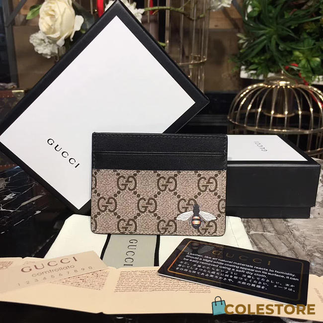 gucci gg leather card holder CohotBag 02 - 1