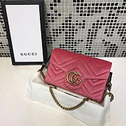 Gucci Marmont Woc In Red 20x13x6 cm - 1
