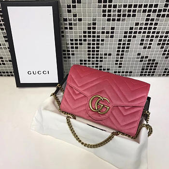 Gucci Marmont Woc In Red 20x13x6 cm