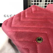 Gucci Marmont Woc In Red 20x13x6 cm - 6