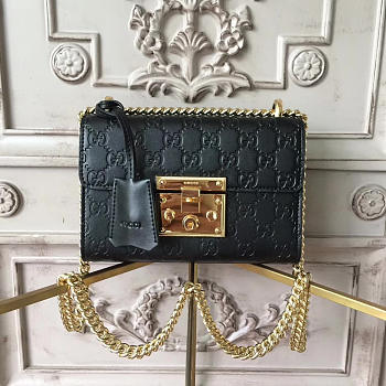 Gucci GG Leather Padlock Studded 2613