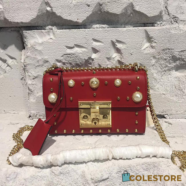 Gucci GG Leather Padlock Studded 2624 - 1