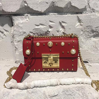 Gucci GG Leather Padlock Studded 2624