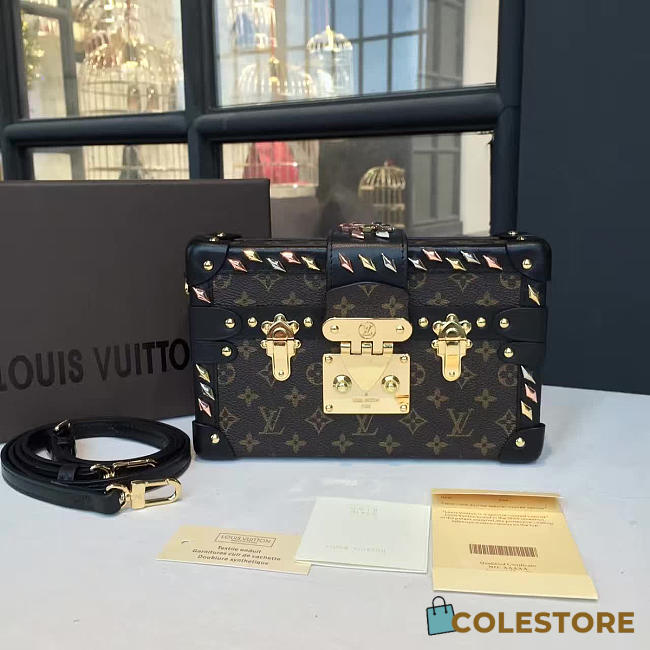   louis vuitton petite CohotBag  malle box monogram 3268 - 1