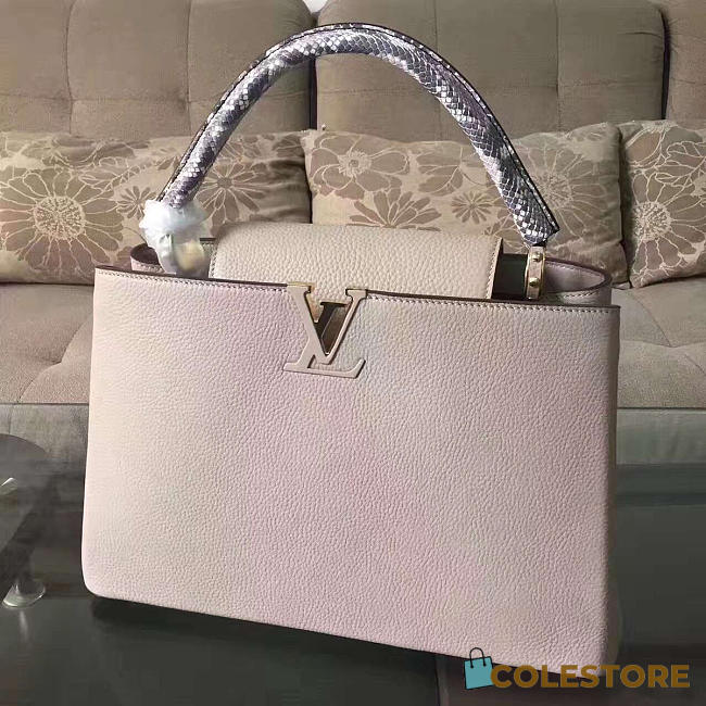 Louis Vuitton Capucines BB Galet 3450 - 1