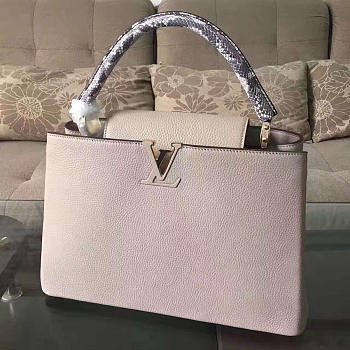 Louis Vuitton Capucines BB Galet 3450