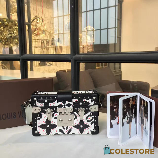  louis vuitton petite CohotBag  malle box bag dot 3573 - 1