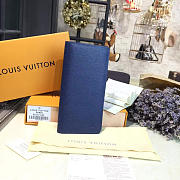 Louis Vuitton Zippy Cohotbag Wallet Blue 3587 - 1
