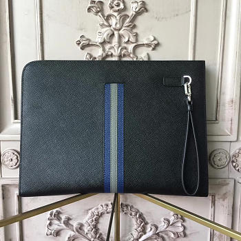 Prada Leather Clutch Bag 4180