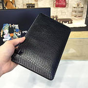 Prada Leather Clutch Men's Bag - 3
