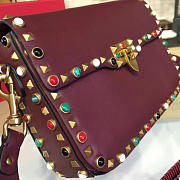 Valentino Guitar Rockstud Rolling Cross Body Bag 4700 - 2