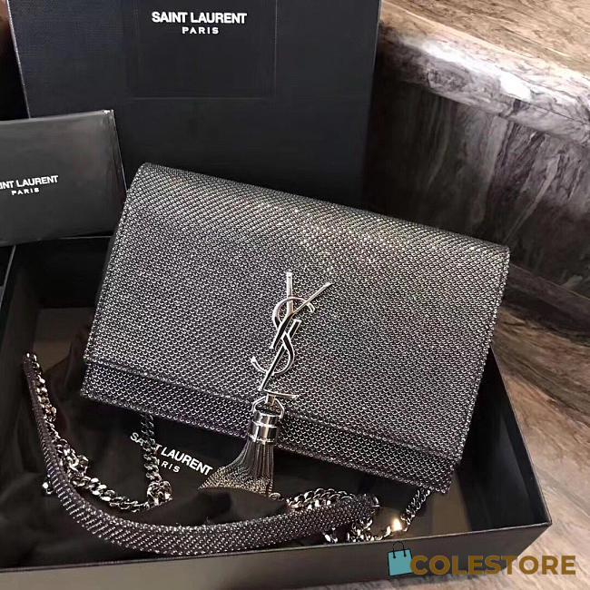 YSL Monogram Kate With Leather Tassel 4746 - 1