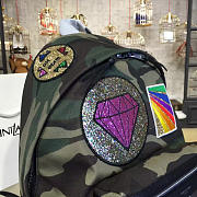 YSL Monogram Backpack Camouflage Diamonds 4794 - 6