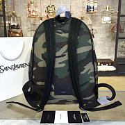 YSL Monogram Backpack Camouflage Diamonds 4794 - 4