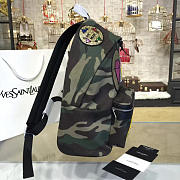 YSL Monogram Backpack Camouflage Diamonds 4794 - 3