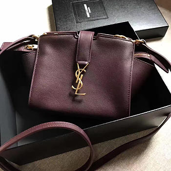 YSL Toy Cabas Crossbody Leather Bag 4849