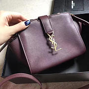 YSL Toy Cabas Crossbody Leather Bag 4849 - 3