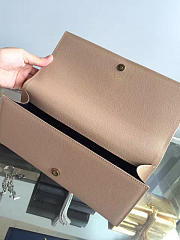 YSL Monogram Kate Clutch Grain De Poudre Embossed Leather 4954 - 2