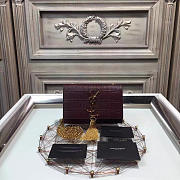 YSL Monogram Kate Bag With Leather Tassel 4972 - 1