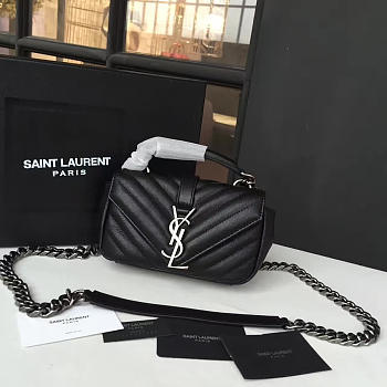 YSL Gold Monogram College Black 5076