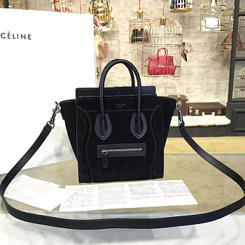 Celine Nano Leather Shoulder Bag Z1021