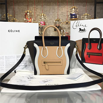 Celine Nano Leather Shoulder Bag Z1024