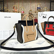 Celine Nano Leather Shoulder Bag Z1024 - 3