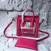 Celine Nano Leather Shoulder Bag Z1222 - 1