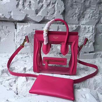Celine Nano Leather Shoulder Bag Z1222