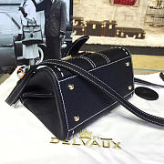 CohotBag delvaux mini brillant satchel black - 2