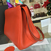 CohotBag delvaux mm brillant satchel oranger 1498 - 3