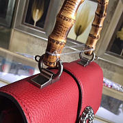 gucci dionysus medium top handle bag red leather CohotBag  - 3
