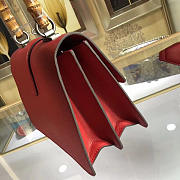 gucci dionysus medium top handle bag red leather CohotBag  - 2