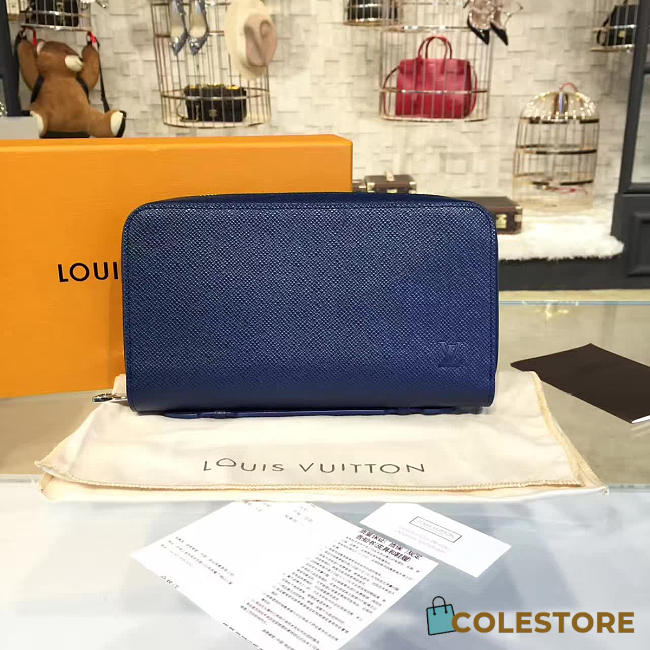 Louis Vuitton Zippy Blue 3146 - 1