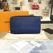 Louis Vuitton Zippy Blue 3146 - 1