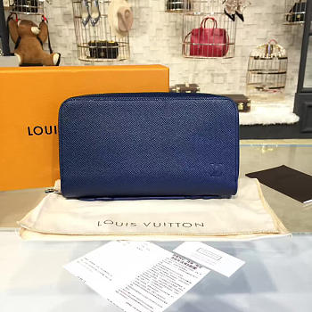 Louis Vuitton Zippy Blue 3146