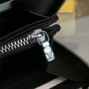 Louis Vuitton Zippy Wallet Black 3171 - 4