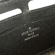 Louis Vuitton Zippy Wallet Black 3171 - 5