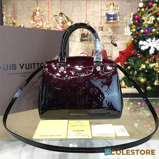  louis vuitton brea CohotBag pm hornskin monogram vernis leather - 1