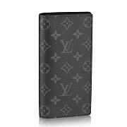 Louis Vuitton Brazza Wallet Monogram Eclipse Canvas M61697  - 1