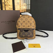 Louis Vuitton Palm Springs Backpack Mini Monogram Canvas Reverse - 6