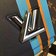 Louis Vuitton Twist Blue MM M3601 - 2