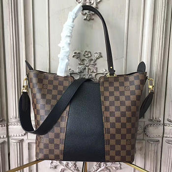 Louis Vuitton Jersey Noir Chess Black