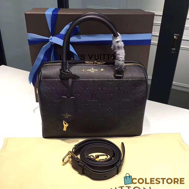 Louis Vuitton Speedy Bandoulière 25 noir 3807 - 1