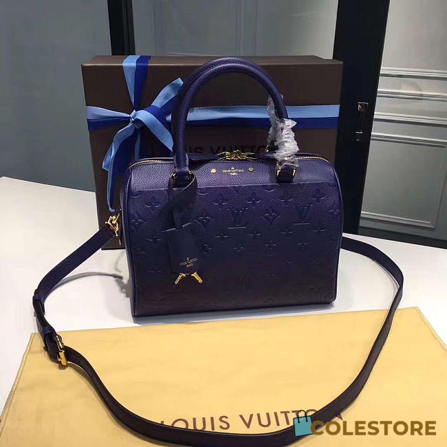 Louis Vuitton Speedy25 Blue 3828 - 1