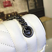 YSL Envelop Satchel Large White 4810 - 6